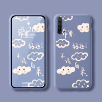 opporeno3pro手机壳女防摔卡通可爱软壳opporeno网红创意文字情侣款超薄裸机手感女款reno3por真智力