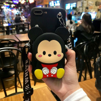 零钱包OPPO reno 3 a8 K3硅胶K5防摔a11x/a91全包软壳reno2手机壳斜跨 a33m卡通op真智力