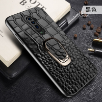 opporeno3pro手机壳5G新款真皮带支架rneo3保护套0pp0 reno Ace创意新Reno10倍变焦真智力