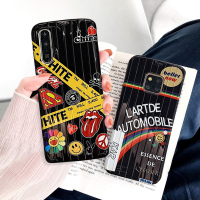 行李箱三星s8+潮牌S9+A60挂绳A70笑脸note10+手机壳s10+a9s note9真智力