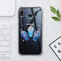 夜之星光三星a70手机壳硅胶盖乐世a6s网红同款a60全包边超薄女款samsung a70透明防摔气囊创意可爱卡通真智力