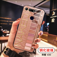 带眼影盘的手机壳华为荣耀10青春版8红v20抖音v10潮牌magic2个性v9时尚9i限量版9女款7x玻璃play真智力