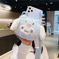 玉桂狗零钱包华为荣耀20i手机壳10i可斜跨7c/7s可背带7A荣耀v20/v10可插卡v9magic2/note真智力