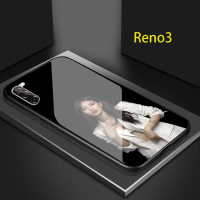 opporeno3手机壳opporeno3Pro定制照片5G元气版来图自定义私人图片图案diy玻璃防摔外壳男女款p真智力