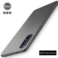 opporeno3手机壳超薄oppo reno手机套磨砂硬壳reno2z保护壳reno3pro男款全包防摔reno真智力