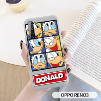 动漫唐老鸭oppo reno3手机壳pro女硅胶卡通可爱个红防摔软壳真智力