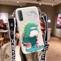 opporeno3pro手机壳reno3可爱女5g版新款磨砂个性创意0pp0超薄卡通opop小恐龙四角防摔全包硅胶真智力