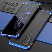 oppo reno3pro手机壳金属边框潮男款reno3全包防摔5g版个性创意铁真智力