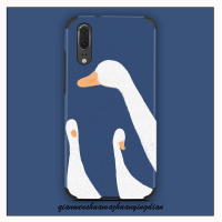 原创网红鹅华为p30手机壳浮nove4/3e硅胶2s/5i软壳荣耀10/v20全包8x个性9x创意mate20新p真智力