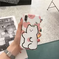 可爱小熊华为nova5pro手机壳2s/5i磨砂4e软壳3i全包3e女plus真智力