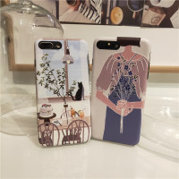 p30华为p20pro女孩背影3e手机壳nova5/4清新2s保护套mate20荣耀10真智力