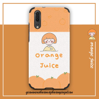 橘子罐头女孩华为nova5pro手机壳浮nove4/3e皮纹2s/5i原创荣耀10/v20可爱9x插画8x软mat真智力