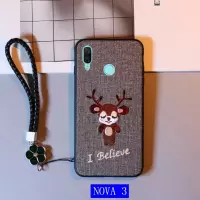 刺绣 华为nova 5i pro手机壳nova3 3e 3i保护套nova4 4e硅胶套 nova5/5z手机壳 真智力
