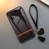 华为荣耀20手机壳20S玻璃Pro网红10防摔V20全包边V10保护30S套note10青春版V30女款欧美风潮牌真智力