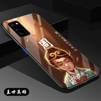 荣耀v30手机壳华为v30pro套玻璃镜面5G个性签名定制硅胶抖音同款艺术por全包防摔潮牌男女新款超薄创意网红潮真智力