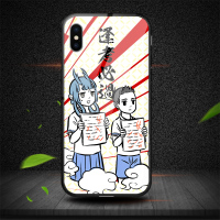 非人哉手机壳华为mate20x-5g版钢化玻璃nova5/6pro动漫p30青春/nova4e漫画荣耀20搞笑九月真智力