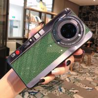 复古照相机华为mate30手机壳5G限量版网红无边框软硅胶男女款华为mate30pro手机壳超薄全包防摔Mate潮真智力