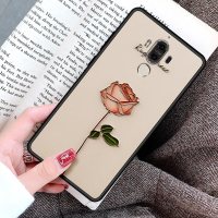 华为mate20手机壳30彩绘20lite个性mate20X 5G版软磨砂mate9硅胶mate10全包Pro鲜花真智力