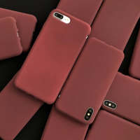 酒红色适用华为荣耀20s手机壳10/9i青春版磨砂软壳v30硅胶套play3真智力