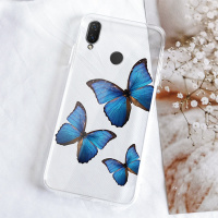 华为荣耀Play3手机壳网红Play宋妍霏同款ins风蝴蝶透明软硅胶套保护全包边情侣防摔潮流个性男女款简约真智力