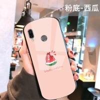 华为荣耀play3手机套玻璃保护套Play椭圆弧形硬套男女款网红honor情侣时尚外壳全包防摔ins超火个性创意游真智力