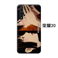 适用荣耀20s pro v8 9X i 10青春play3手机壳日系动漫野良神情侣真智力