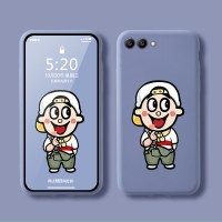 华为荣耀v10手机壳个性创意防摔 软硅胶液态女冷淡风play壳男生简约全包式play3可爱女毛绒定制v20轻薄in真智力
