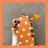ins风波点适用苹果11手机壳iPhoneXR/8plus/xsmax硅胶女promax/7P真智力