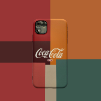 时尚拼色可乐XR苹果11手机壳iPhoneX软壳xsmax潮男女8plus个性7P创意iPhone11pro ma真智力