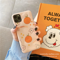 原创ins橘子iPhonexs/11promax手机壳苹果8/7plus女款6sp防摔xr软真智力