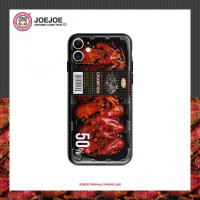 原创适用于苹果iphone11PRO Max小龙虾手机壳XR/iX/Xs情侣8真智力