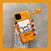 日系卡通老鼠苹果11手机壳iPhoneX女xsmax7p/8plus/11promax/XR软真智力