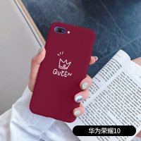 皇冠华为荣耀10手机壳女10青春软硅胶note10网红v10时尚十情侣lite冷淡风honor个性简约可爱日韩保护真智力