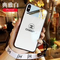 苹果11手机壳化妆镜iPhoneXS Max潮牌网红iPhone11promax女款ins风7plus带镜子8x抖真智力