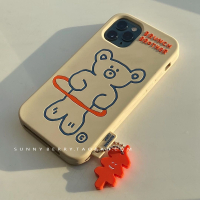 ins同款小熊呼啦圈适用苹果11pro max硅胶手机壳iphonex女8p软xs真智力