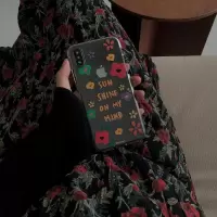 泫雅小花适用于iPhonexr苹果11vivox21/23oppor157华为透明手机壳真智力