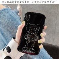 弧形简约手绘公仔nova6华为p20手机壳p30/pro全包nova3/4/5pro软壳mate20pro女荣耀1真智力