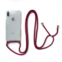 三星note10+S10透明斜挎挂绳手机壳适用于三星note9S8防摔s10plus真智力