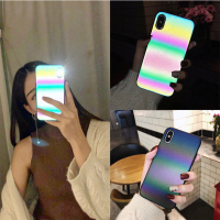 11pro网红同款iPhoneX手机壳镭射8/7plus/Xr苹果Xs Max潮牌蹦迪6s真智力
