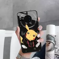 华为mate30pro手机壳mate30玻璃mate20可爱P30女款防摔nova5pro全包mate10pro卡真智力