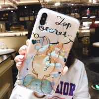 卡通仙女iphonex苹果x手机壳水钻8plus蓝光xr镭射xsmax7/6s软iphone11/11pro 真智力