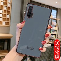 奶奶灰华为nova6se手机壳软硅胶nova6潮牌牛油果nova5/5Pro防摔全包nova3网红女款5i限量版4真智力