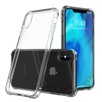 苹果X手机壳气囊防摔iPhonexr转声孔xsmax全包硅胶防尘11透明硬壳真智力