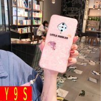 贝壳纹vivos5手机壳女新款vivoy9s硅胶软壳网红可爱卡通时尚潮牌vivoy7s/y3外壳个性创意日韩viv真智力