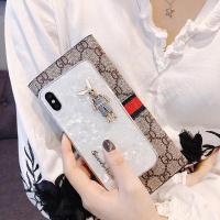 卡通兔子苹果xs max手机壳iphoneXR立体8plus软胶7全包6s网红少女款创意贝壳纹11promax个性真智力