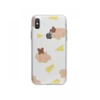 卡通可爱适用苹果11小熊iPhoneXR/XSMAX软简约6全包手机壳78p透明真智力
