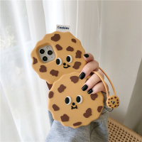 个性创意曲奇适用苹果11手机壳XR趣味iphoneX/XS硅胶xsmax防摔11pro全包7/8软壳11proma真智力