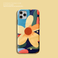 油画花朵适用11Pro/Max苹果X/XS/XR手机壳iPhone7p女8plus硅胶ins真智力