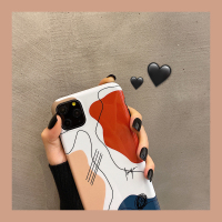 艺术抽象线条苹果11手机壳iPhone11/8plus/XSmax/XR/promax/7p女6真智力