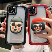 杀手萝莉大叔iPhone11手机壳8plus苹果xs max情侣苹果x/xr硅胶支架7plus透明苹果11prom真智力